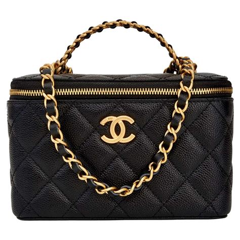 boack chanel bag|black chanel bag for sale.